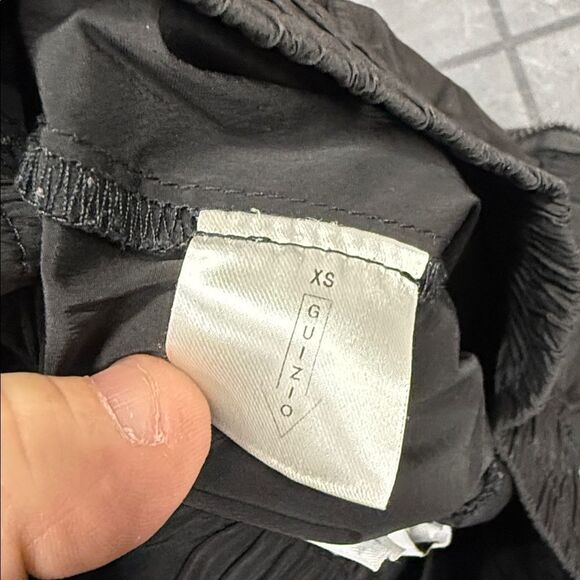 Danielle Guizio Dark Black Cargo Pants - Picture 9 of 9